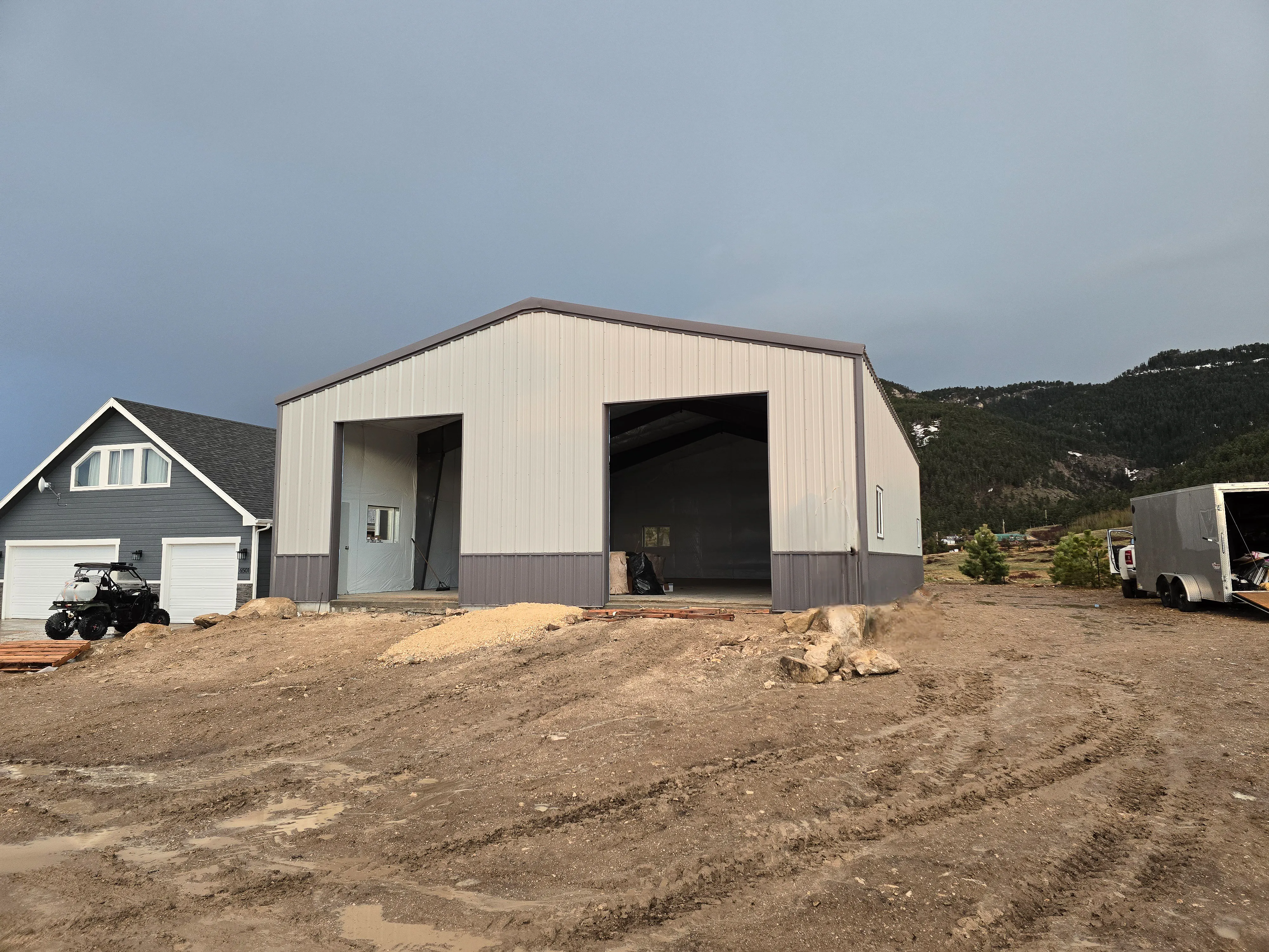 40x60x14 Garage and Shop - Casper, Wyoming gallery image 5