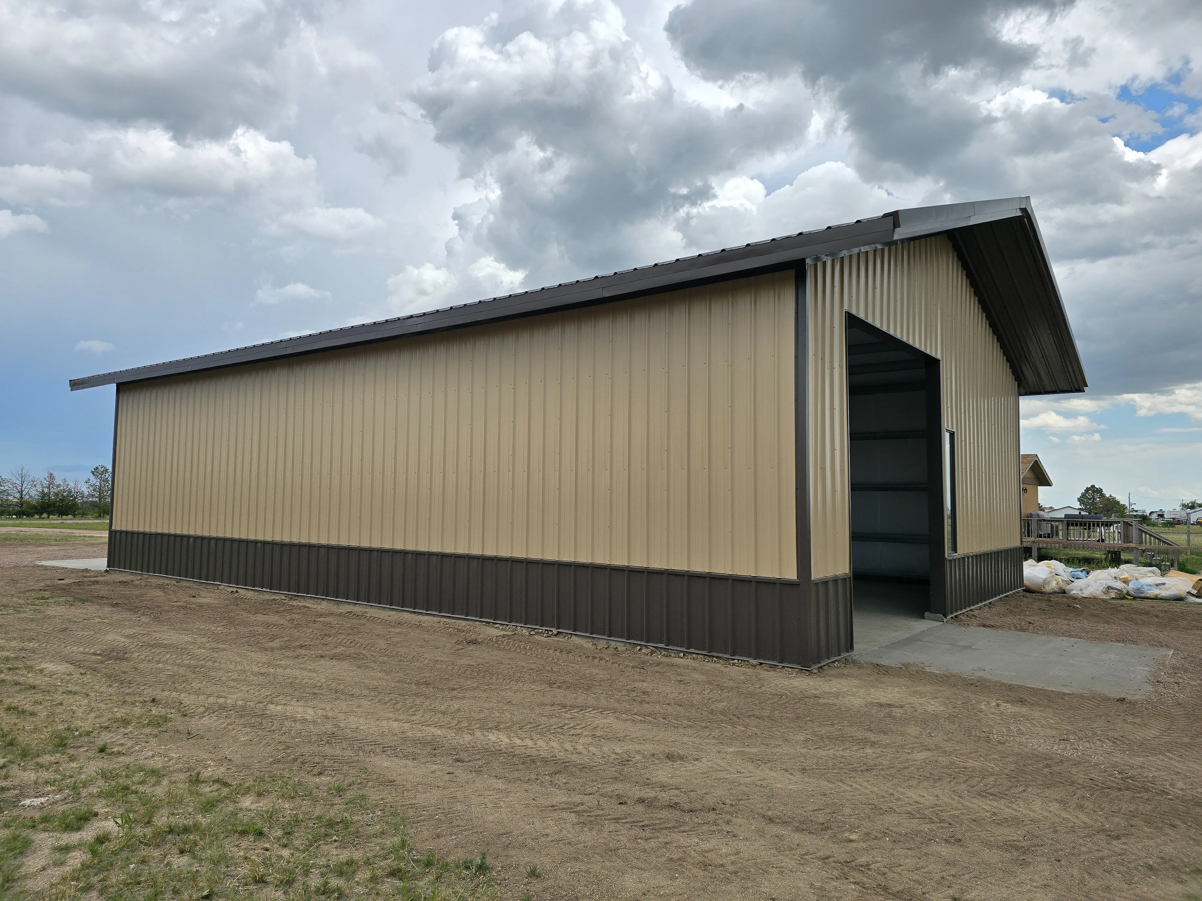 40x60x16 Shop Building - Colorado Springs gallery image 4