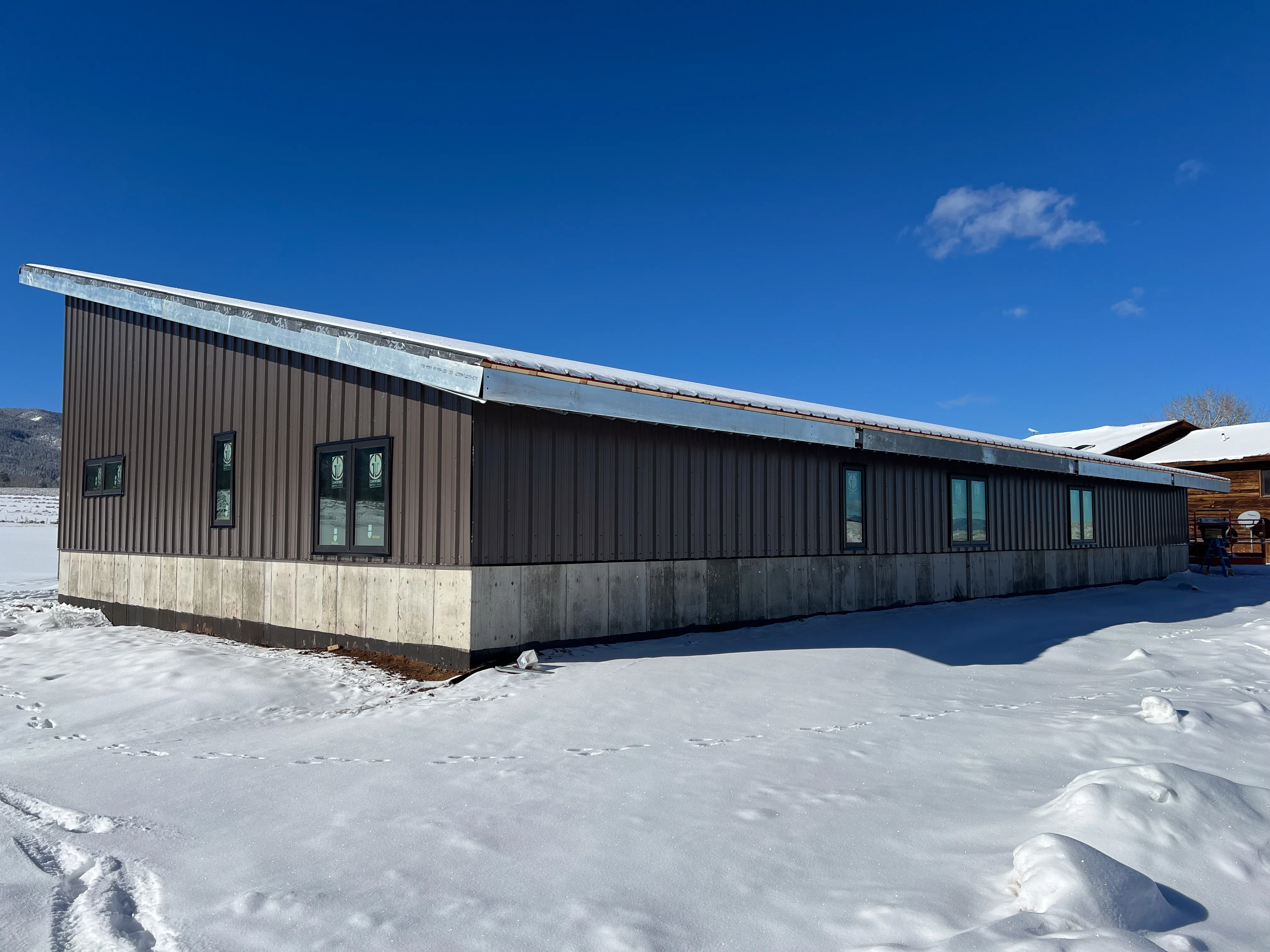 40x80x18 Barndominium - Parshall, Colorado gallery image 1