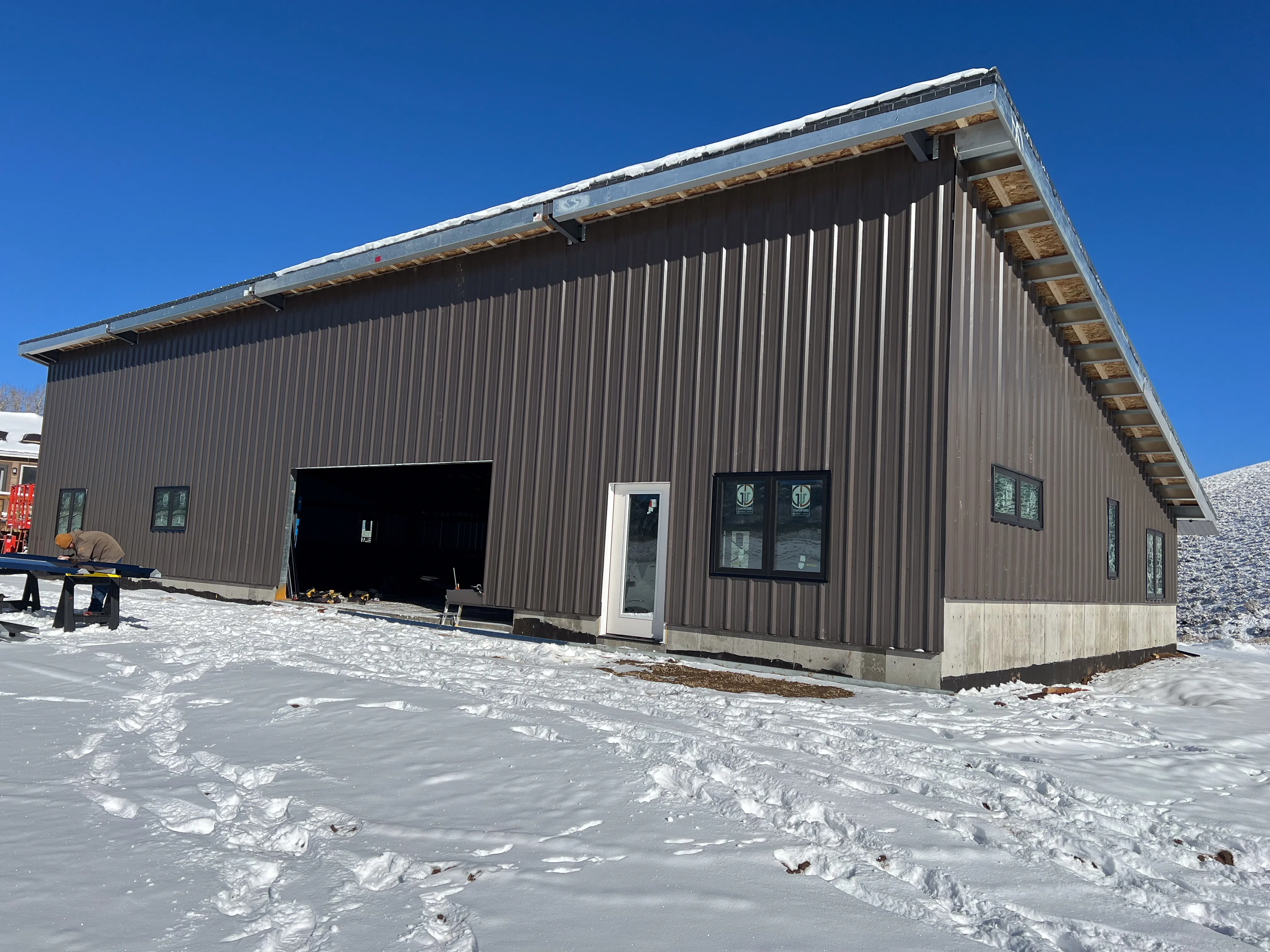 40x80x18 Barndominium - Parshall, Colorado gallery image 3