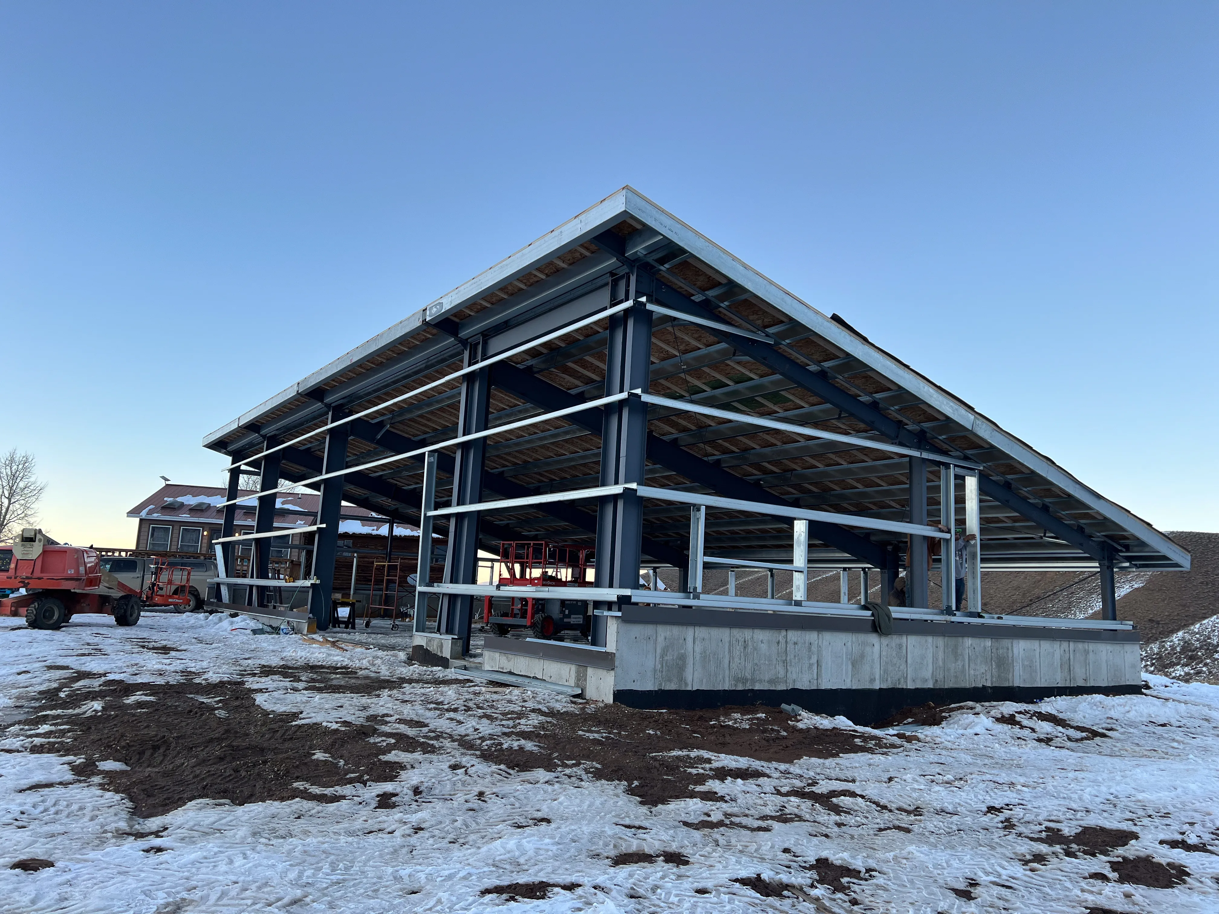 40x80x18 Barndominium - Parshall, Colorado gallery image 9