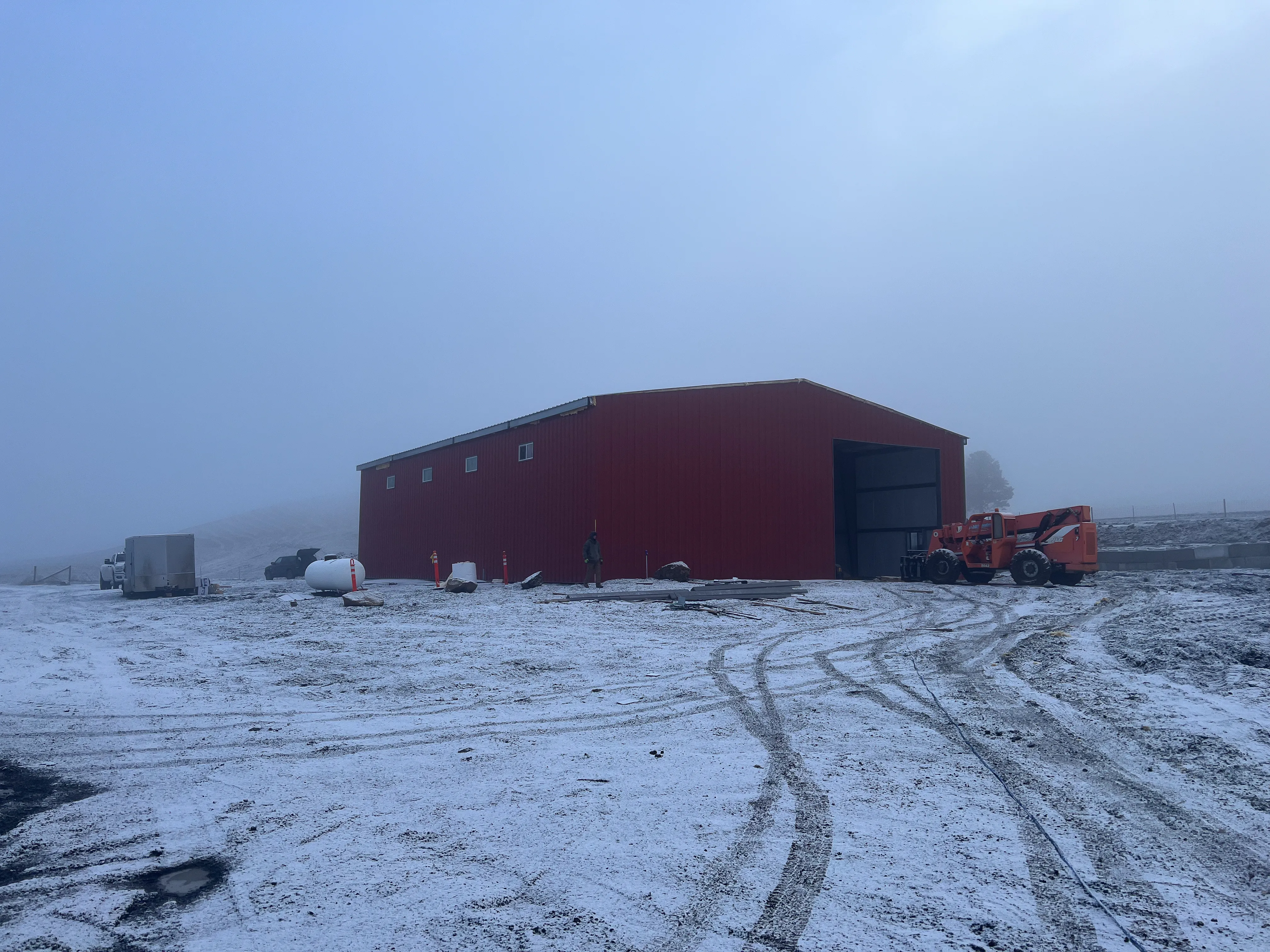 60x84x20 Agricultural Building - Spokane, WA gallery image 2