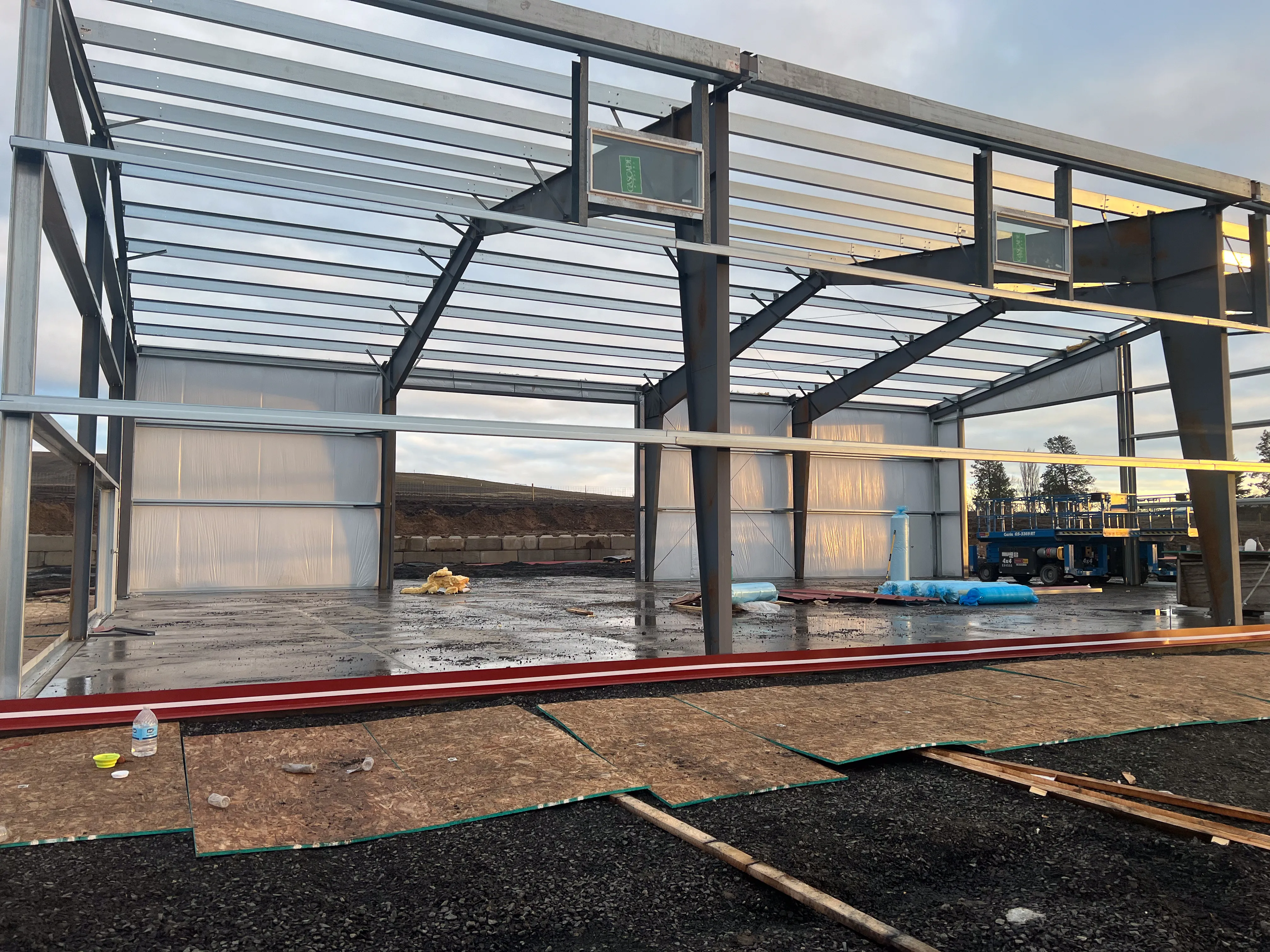 60x84x20 Agricultural Building - Spokane, WA gallery image 6