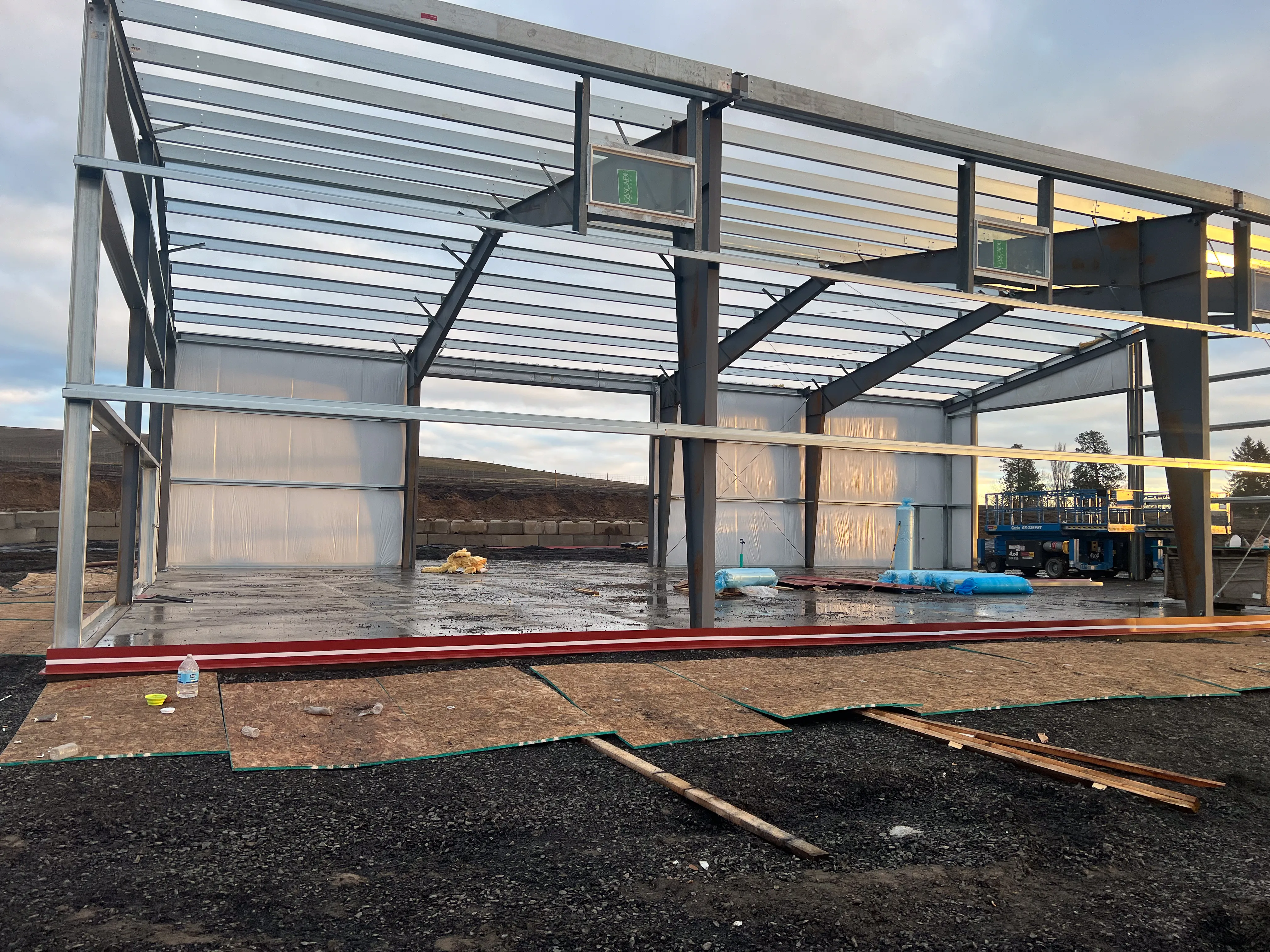 60x84x20 Agricultural Building - Spokane, WA gallery image 7