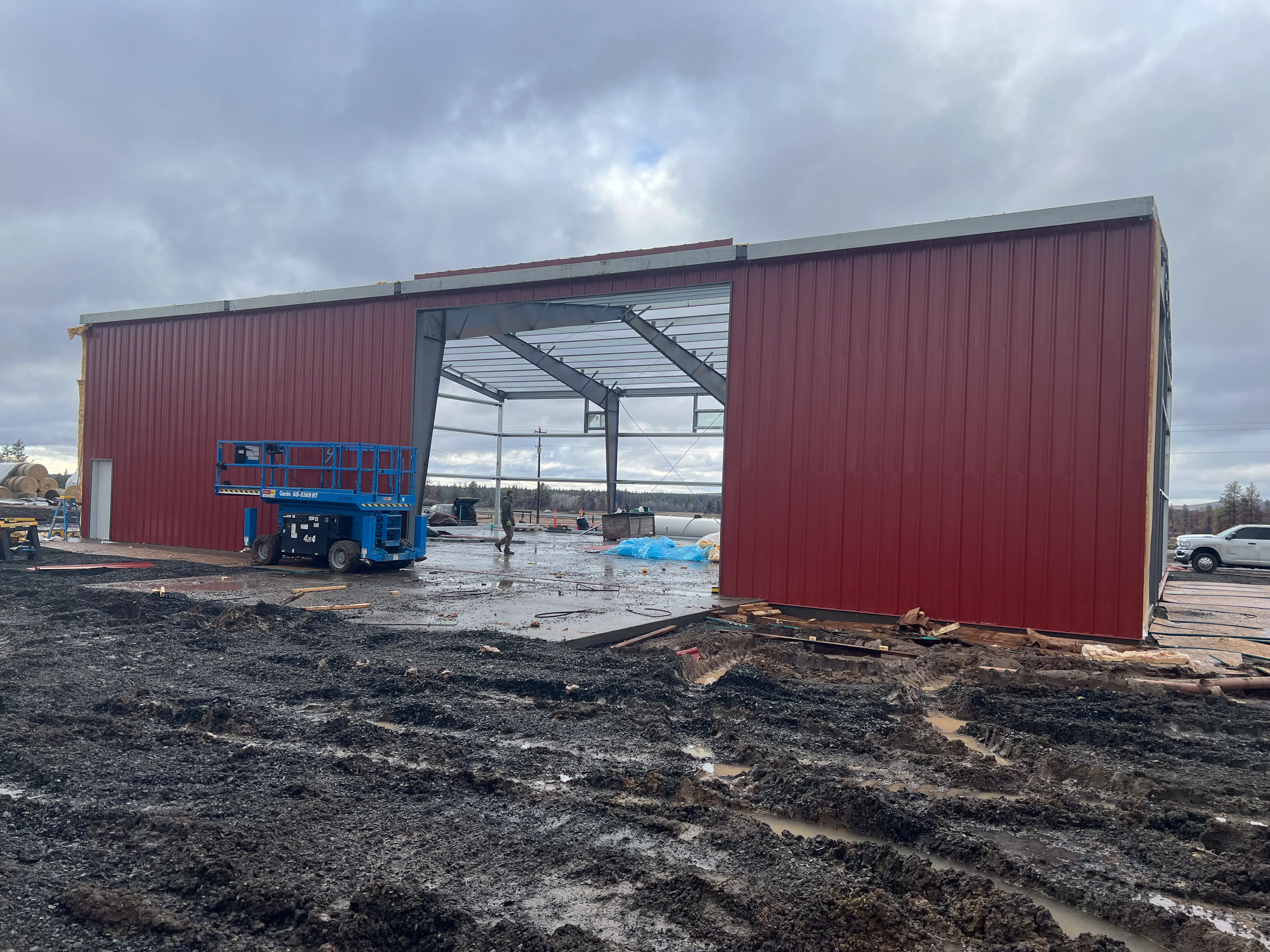 60x84x20 Agricultural Building - Spokane, WA gallery image 8