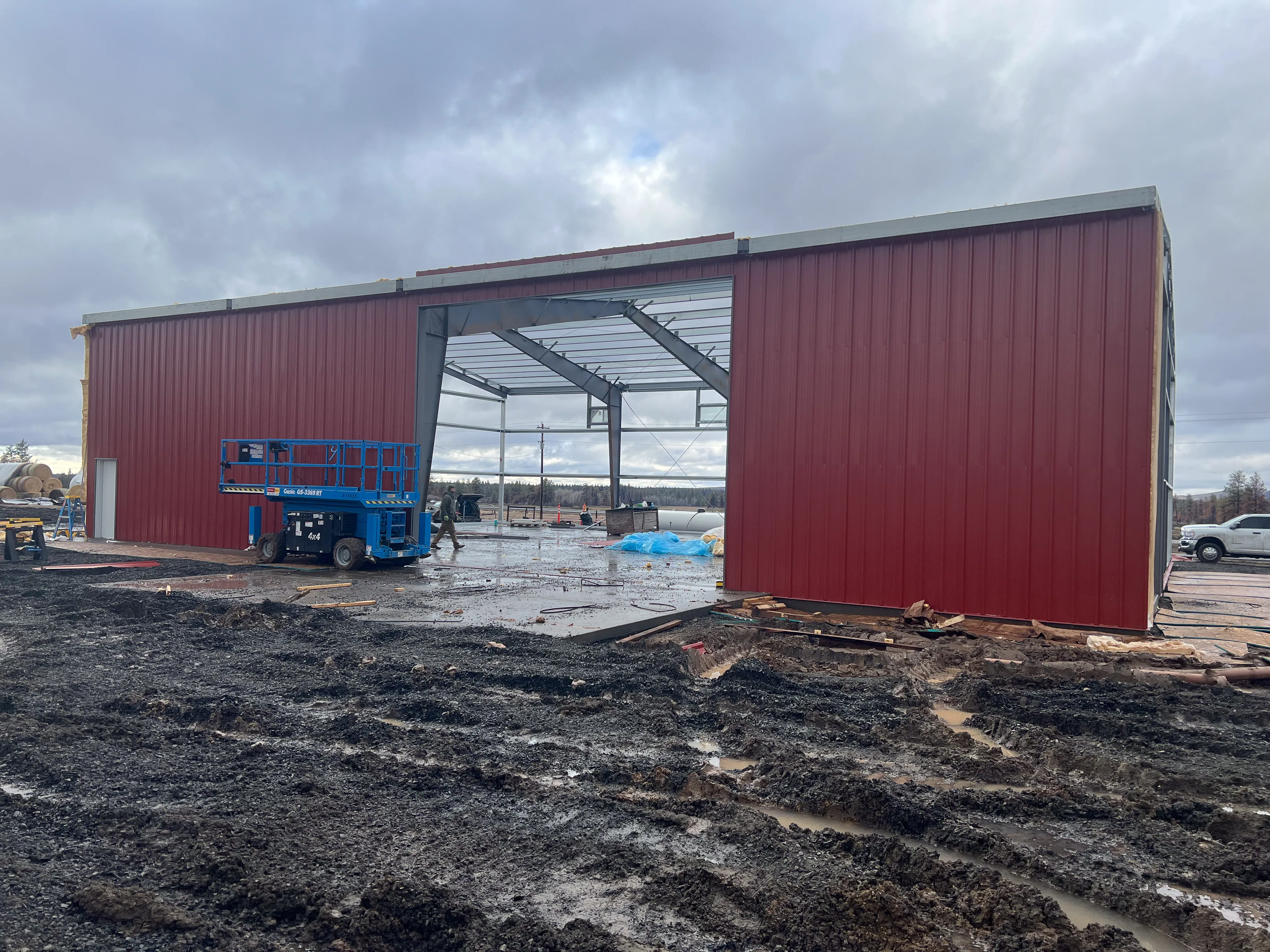 60x84x20 Agricultural Building - Spokane, WA gallery image 9