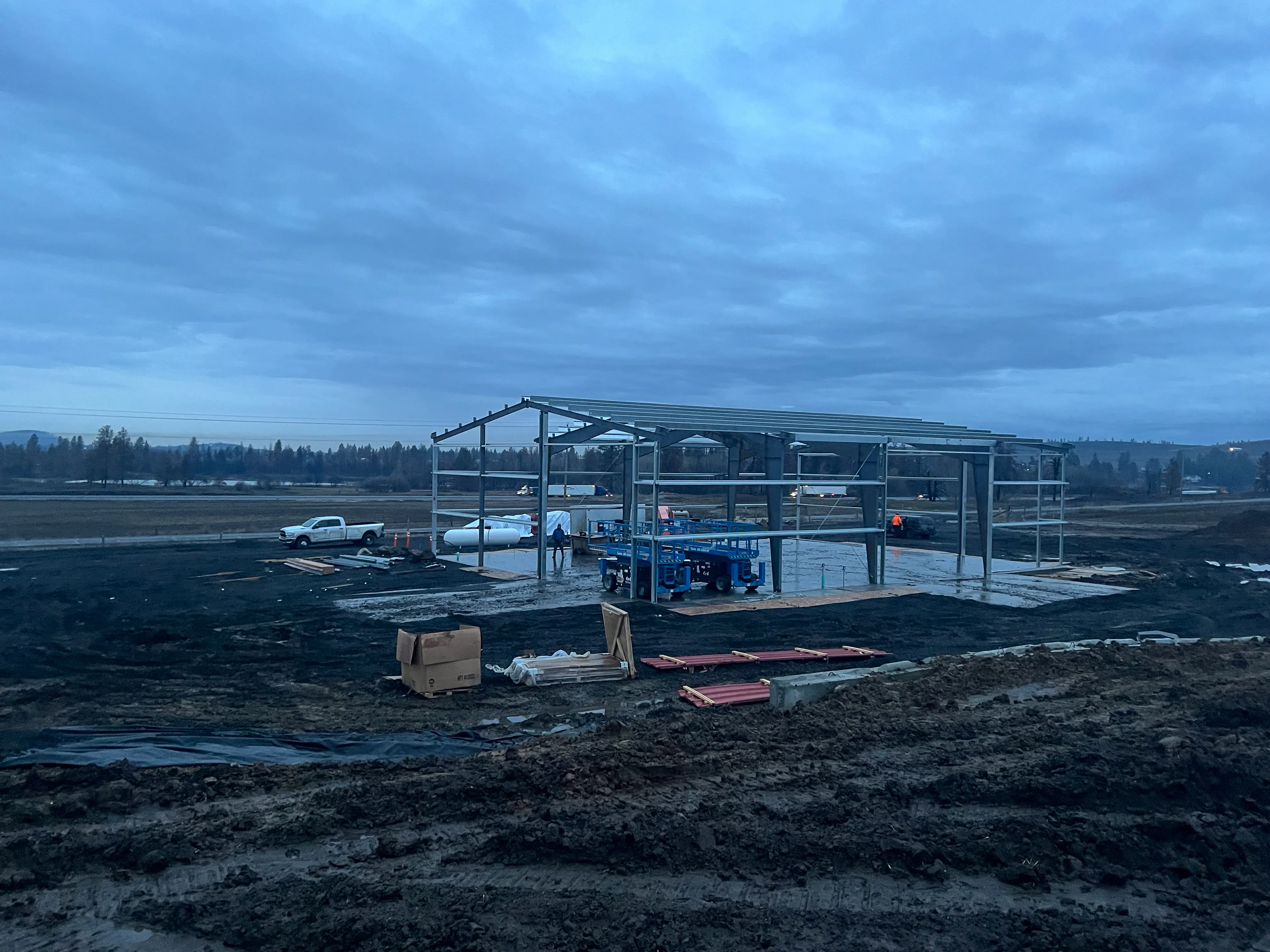 60x84x20 Agricultural Building - Spokane, WA gallery image 11