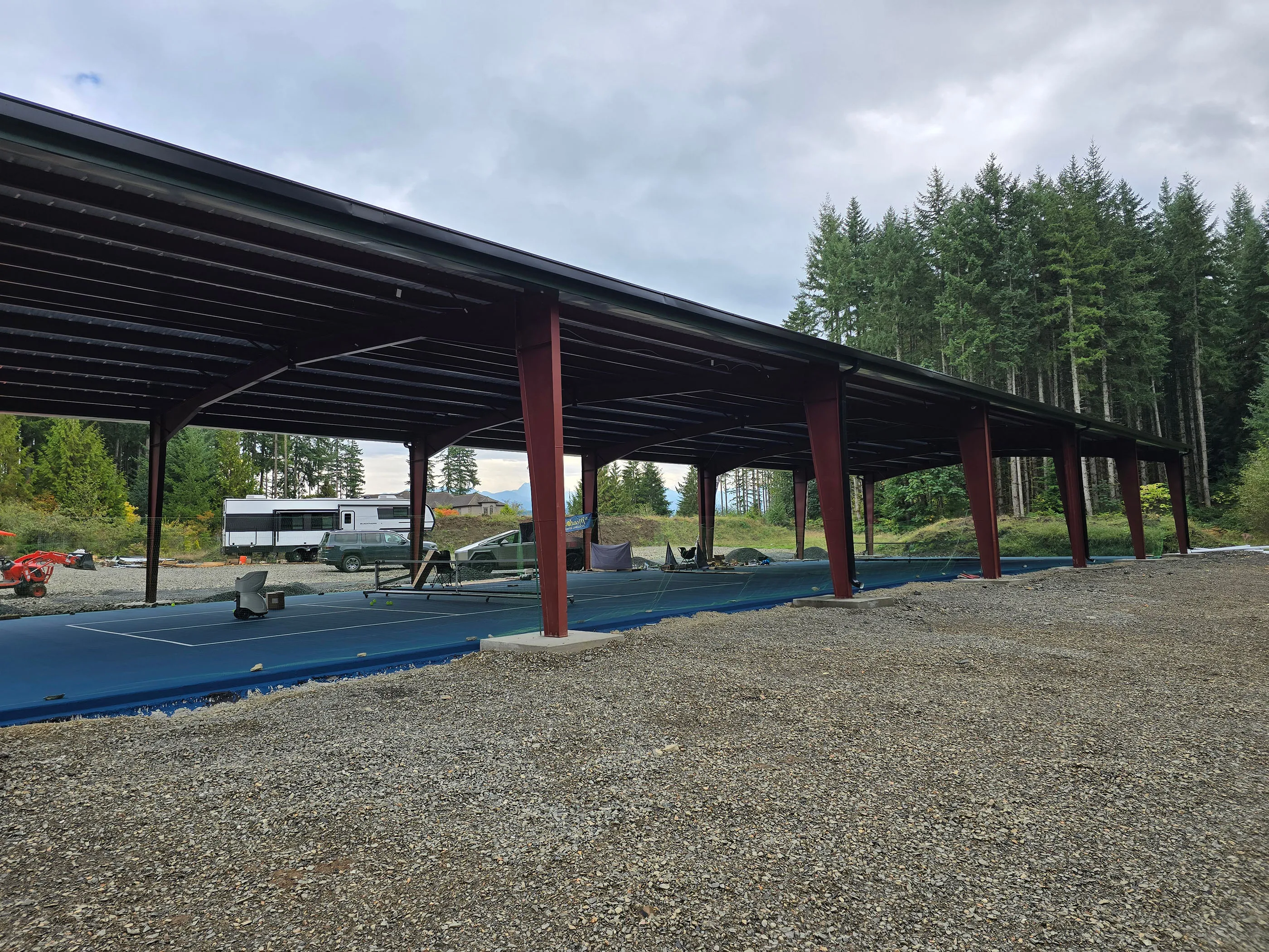 50x150x16 Pickleball Court - Seattle, WA gallery image 35