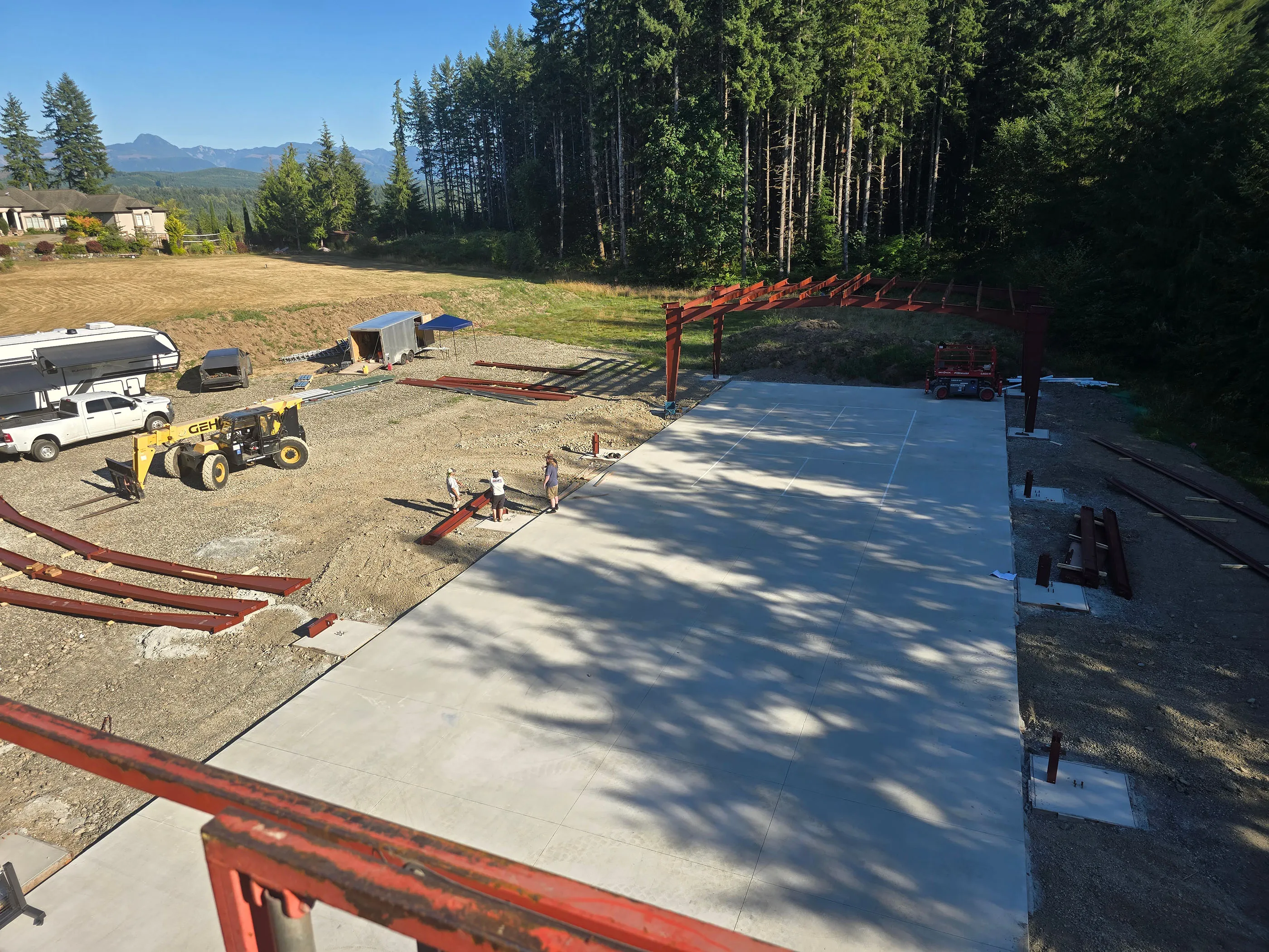 50x150x16 Pickleball Court - Seattle, WA gallery image 36